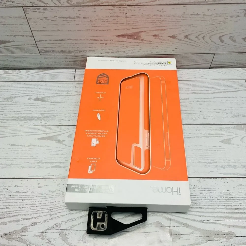 iHome VELO Protective Case for iPhone 12 Mini Orange
